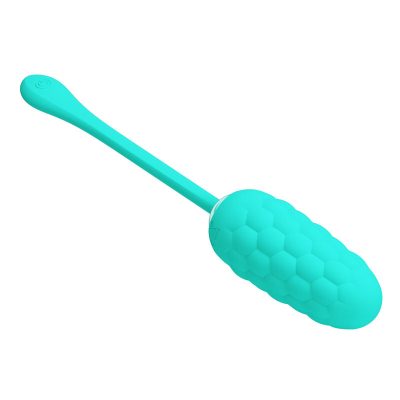 PRETTY LOVE - OEUF VIBRANT  TEXTURE MARINE RECHARGEABLE AQUA GREEN -