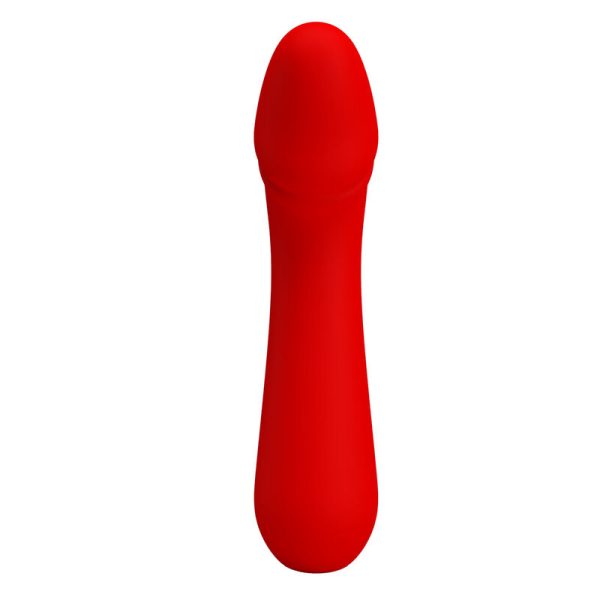 PRETTY LOVE - VIBRATEUR RECHARGEABLE CETUS ROUGE -