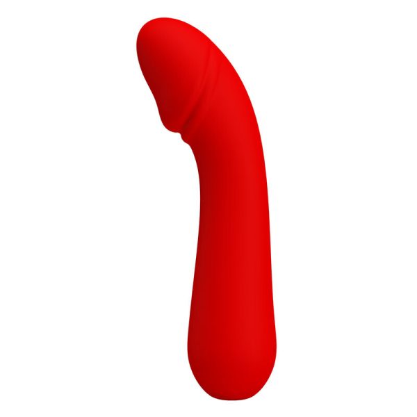 PRETTY LOVE - VIBRATEUR RECHARGEABLE CETUS ROUGE - – Image 2