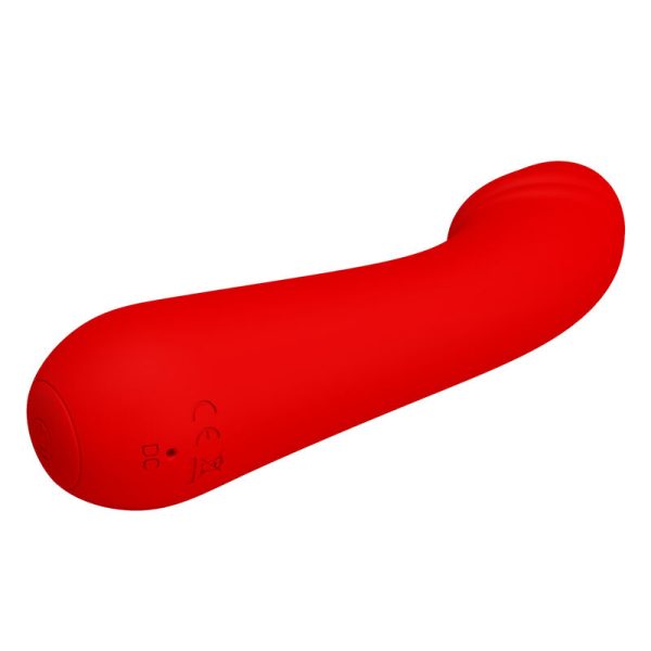 PRETTY LOVE - VIBRATEUR RECHARGEABLE CETUS ROUGE - – Image 5