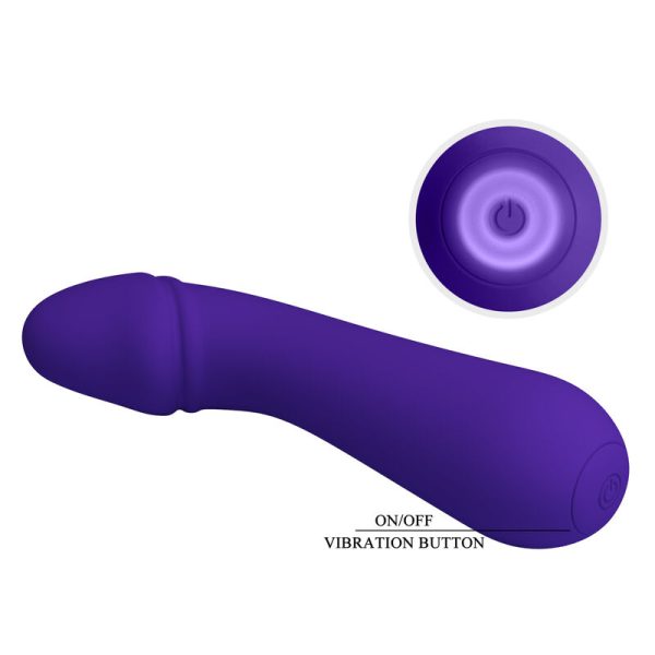 PRETTY LOVE - VIBRATEUR RECHARGEABLE CETUS VIOLET - – Image 7