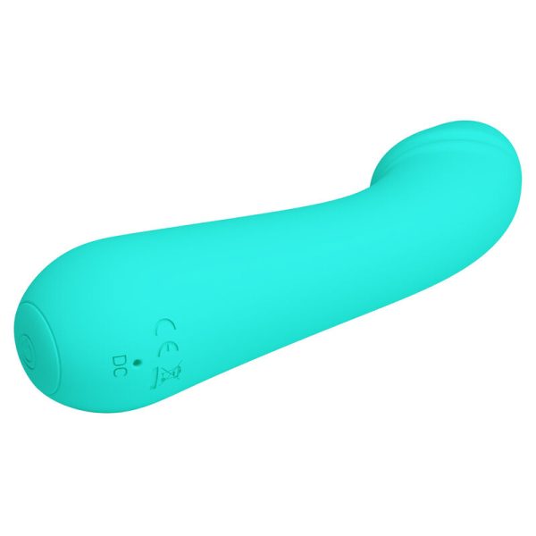 PRETTY LOVE - VIBRATEUR RECHARGEABLE CETUS VERT AQUA - – Image 5