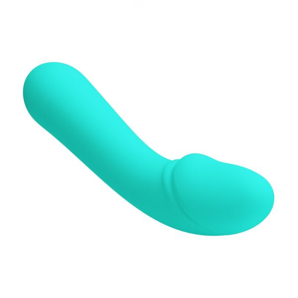 PRETTY LOVE - VIBRATEUR RECHARGEABLE CETUS VERT AQUA - – Image 3