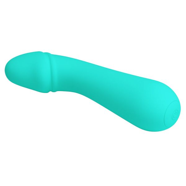 PRETTY LOVE - VIBRATEUR RECHARGEABLE CETUS VERT AQUA - – Image 4