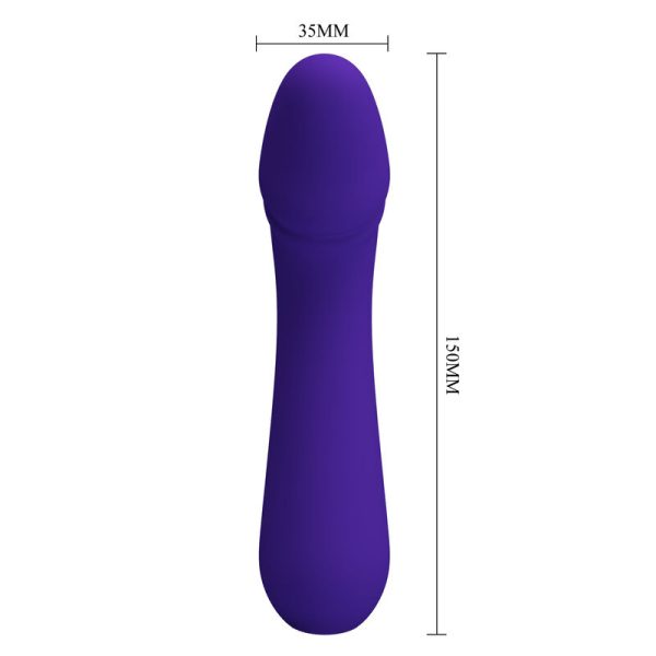 PRETTY LOVE - VIBRATEUR RECHARGEABLE CETUS VIOLET - – Image 6