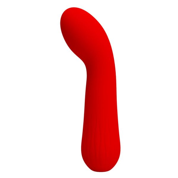 PRETTY LOVE - VIBRATEUR RECHARGEABLE FAUN ROUGE -