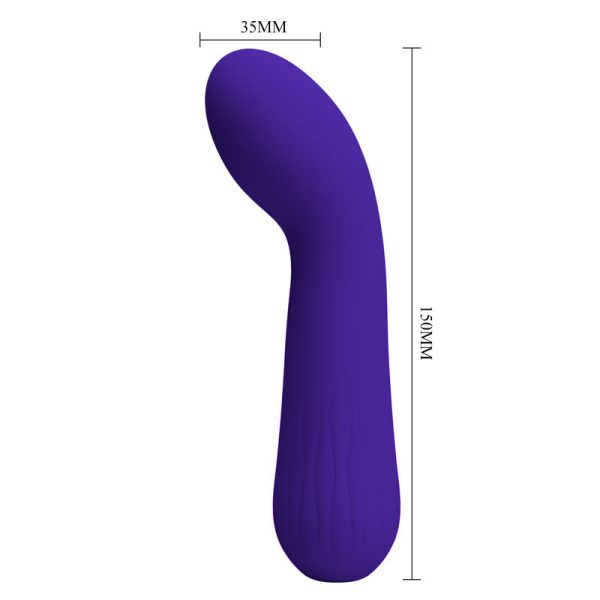 PRETTY LOVE - VIBRATEUR RECHARGEABLE FAUN VIOLET - – Image 5