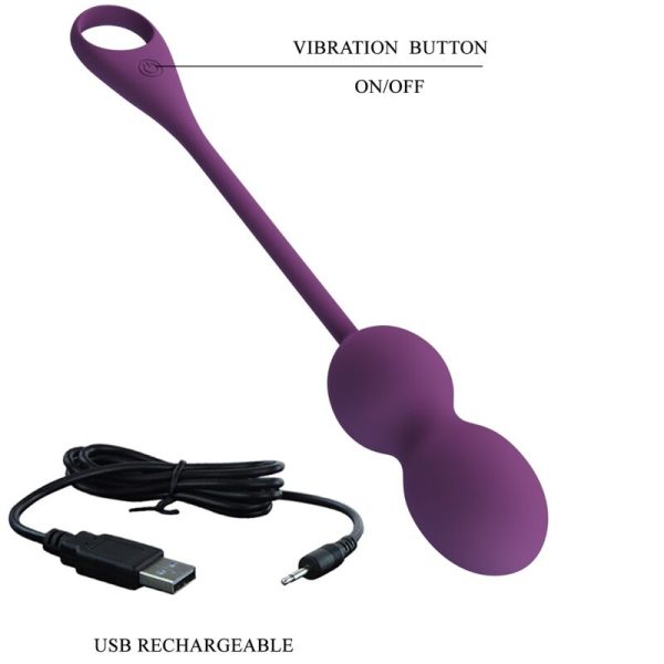 PRETTY LOVE - ELVIRA KEGEL BALLS APP TÉLÉCOMMANDE VIOLET - – Image 5