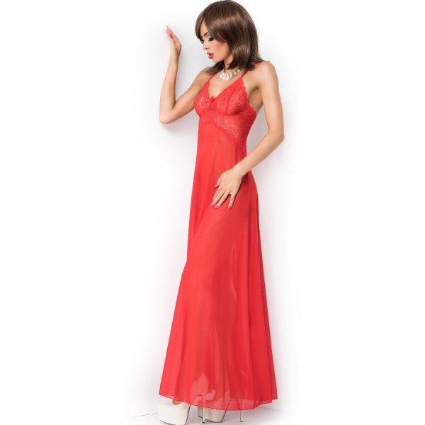 CHILIROSE - CR 3883 BABYDOLL LONG ROUGE S/M -