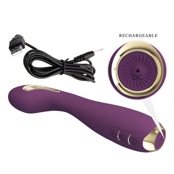 PRETTY LOVE - VIBRATEUR ELECTROSHOCK HECTOR PAR APP CONTROL VIOLET - – Image 5