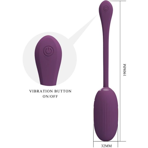 PRETTY LOVE - OEUF VIBRANT RECHARGEABLE DOREEN VIOLET - – Image 4