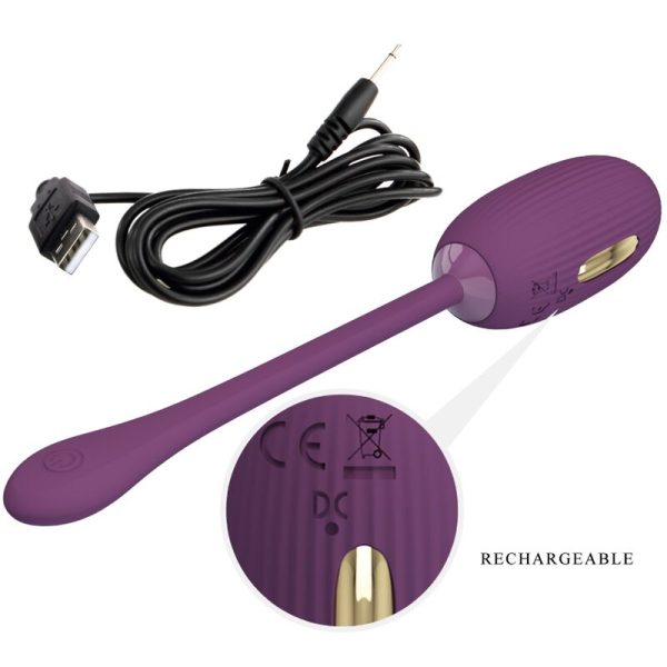 PRETTY LOVE - OEUF VIBRANT RECHARGEABLE DOREEN VIOLET - – Image 6