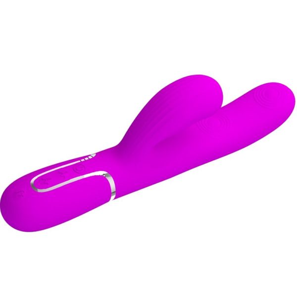 PRETTY LOVE - VIBRATEUR POINT G MULTIFONCTION 3 EN 1 PERLITA VIOLET - – Image 3