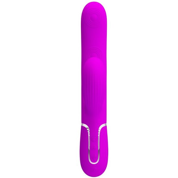 PRETTY LOVE - VIBRATEUR POINT G MULTIFONCTION 3 EN 1 PERLITA VIOLET - – Image 2