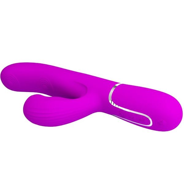 PRETTY LOVE - VIBRATEUR POINT G MULTIFONCTION 3 EN 1 PERLITA VIOLET - – Image 4