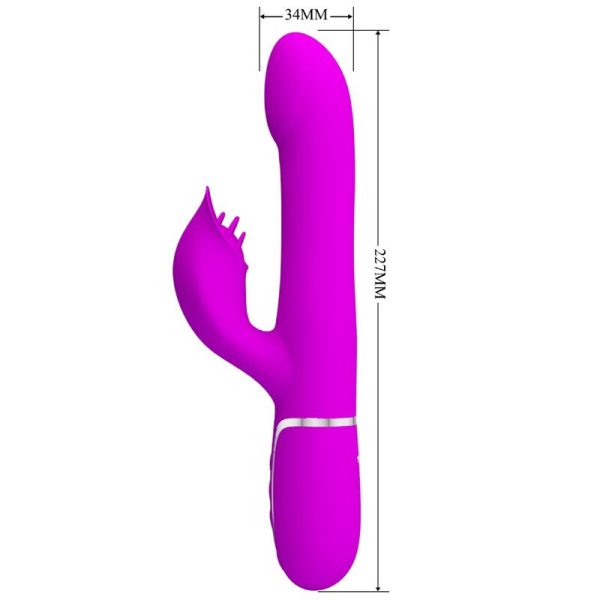 PRETTY LOVE - VIBRATEUR RABBIT PERLES VIOLET - – Image 7