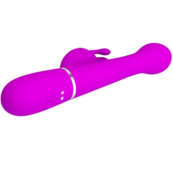 PRETTY LOVE - VIBRATEUR DEJON RABBIT 3 EN 1 MULTIFONCTION VIOLET - – Image 6