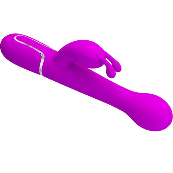PRETTY LOVE - VIBRATEUR DEJON RABBIT 3 EN 1 MULTIFONCTION VIOLET - – Image 5