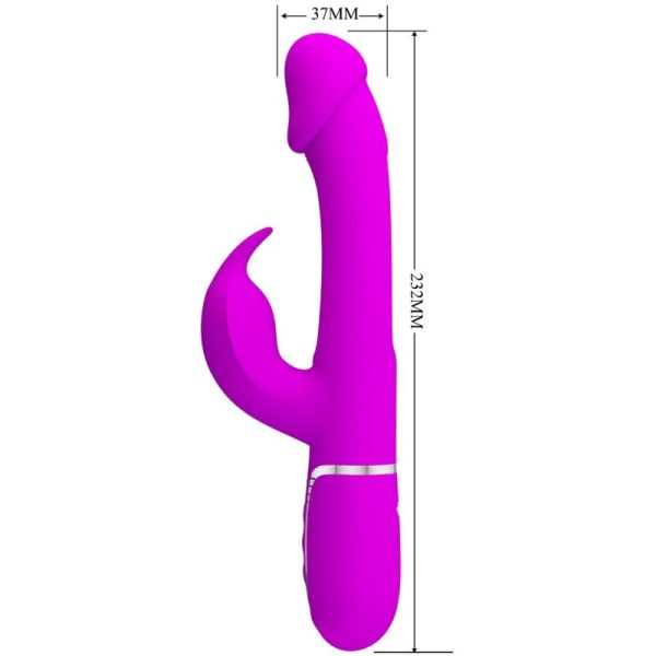 PRETTY LOVE - VIBRATEUR DEJON RABBIT 3 EN 1 MULTIFONCTION VERT AQUA - – Image 7