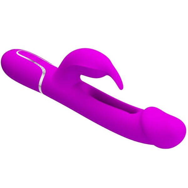 PRETTY LOVE - VIBRATEUR DEJON RABBIT 3 EN 1 MULTIFONCTION VERT AQUA - – Image 6