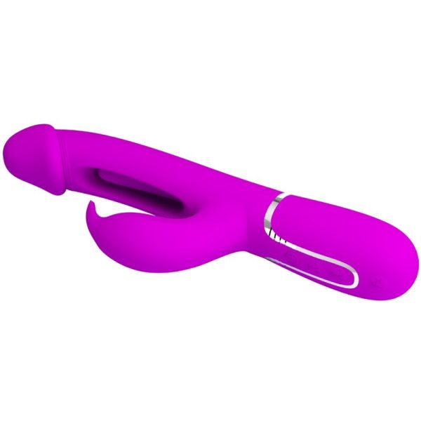 PRETTY LOVE - VIBRATEUR DEJON RABBIT 3 EN 1 MULTIFONCTION VERT AQUA - – Image 5