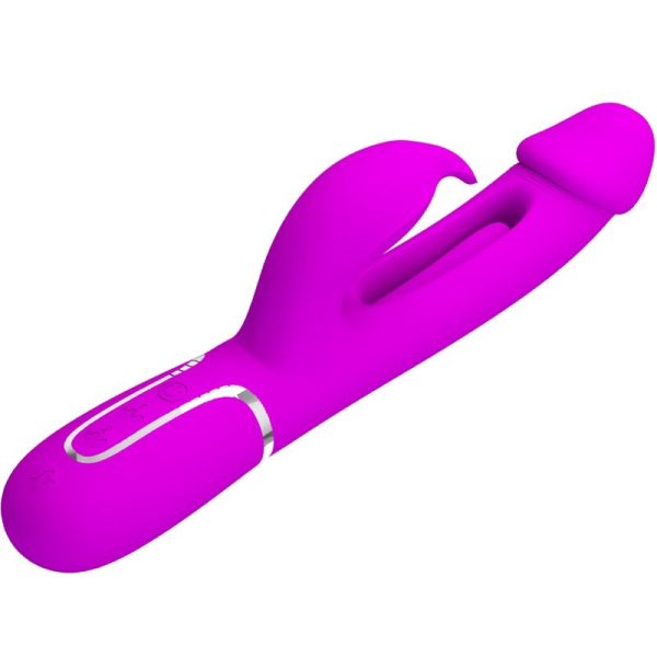 PRETTY LOVE - VIBRATEUR DEJON RABBIT 3 EN 1 MULTIFONCTION VERT AQUA - – Image 3