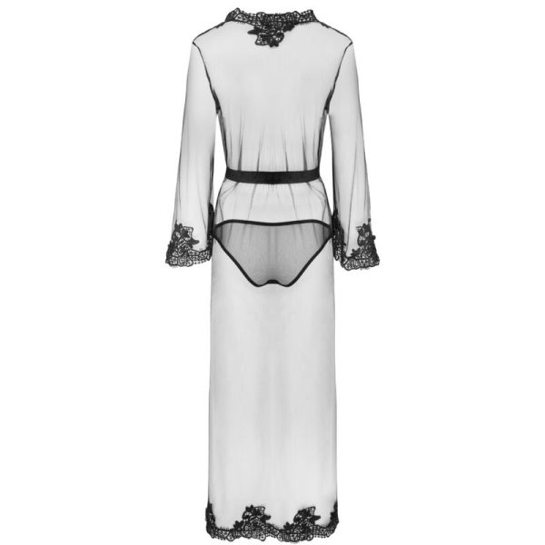 LIVCO CORSETTI FASHION - ROBE NOKINA LC XG055 + CULOTTE NOIR TAILLE UNIQUE - – Image 4
