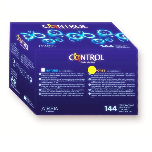 CONTROL - PRÉSERVATIFS ADAPTA FORTE 144 UNITÉS -