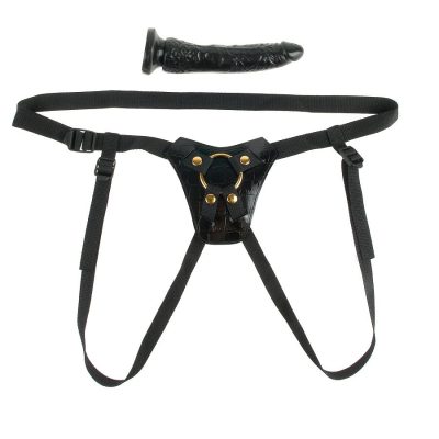 FETISH FANTASY GOLD - DESIGNER STRAP-ON -