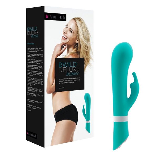 B SWISH - BWILD DELUXE BUNNY RABBIT VIBRATEUR JADE -