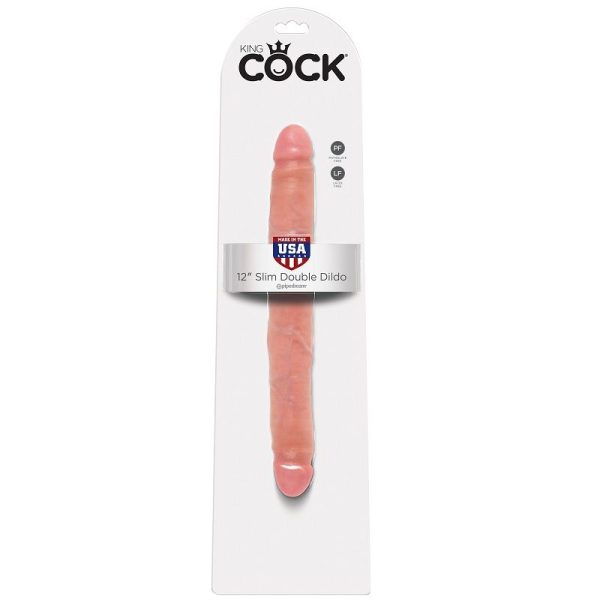 KING COCK - GODE DOUBLE NATUREL 30 CM -