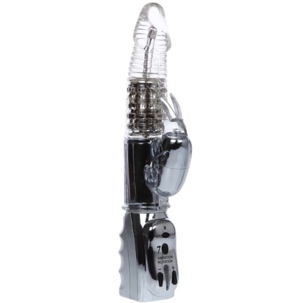 BAILE - ROTATEUR TRANSPARENT MISSILE AMOUR 26.5 CM -