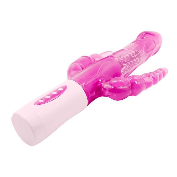 BAILE - PRETTY BUNNY TRIPLE VIBRATEUR ROTATEUR - – Image 3