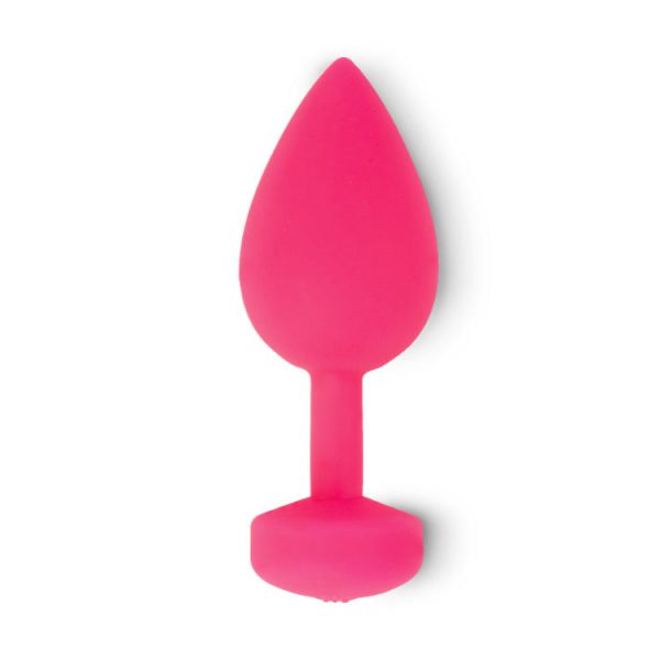 G-VIBE - FUNTOYS GPLUG VIBRATEUR ANAL RECHARGEABLE PETIT ROSE NÉON 3CM -