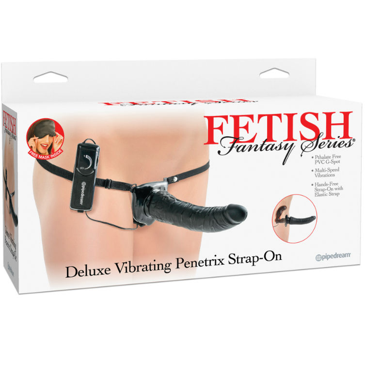 FETISH FANTASY SERIES - DELUXE VIBRANT PENETRIS STRAP-ON - – Image 2