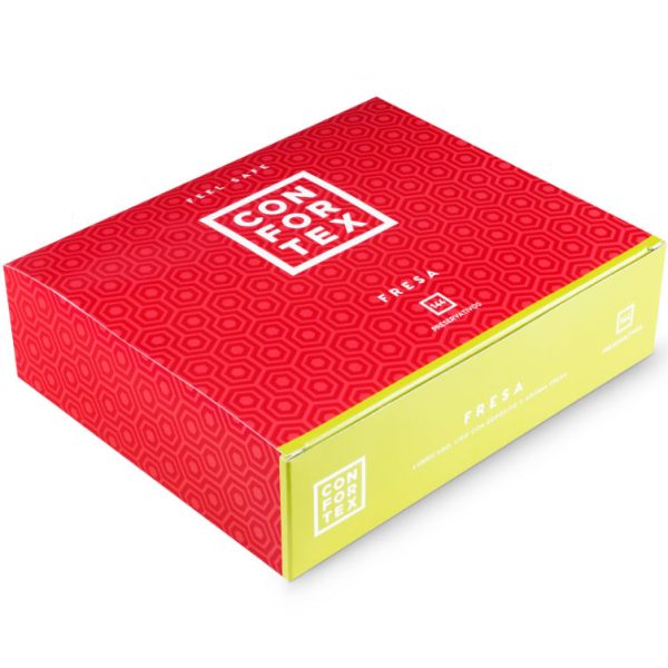 CONFORTEX - CONDOM FRAISE 144 UNITÉS -