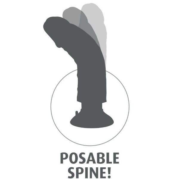 KING COCK - GODE VIBRATEUR 15.24 CM NATUREL - – Image 7