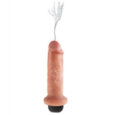 KING COCK - 17.8 CM GODE ÉJACULANTE -