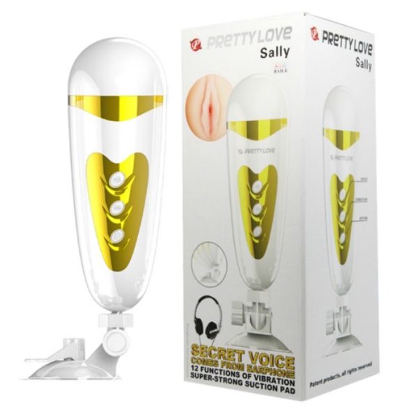 PRETTY LOVE - MASTURBATEUR MASCULIN AVEC VIBRATION ET SON SALLY - – Image 2
