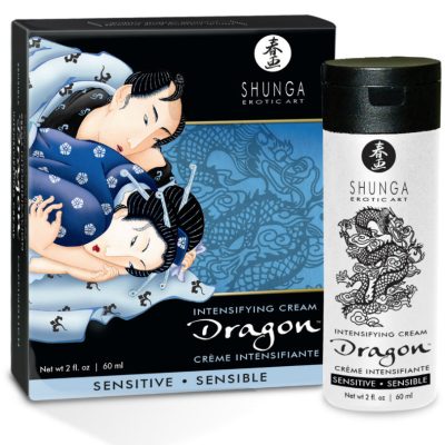 SHUNGA - CRÈME DRAGON SENSIBLE POUR COUPLES -
