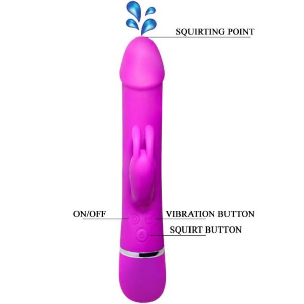 PRETTY LOVE - VIBRATEUR HENRY AVEC 12 MODES DE VIBRATION ET FONCTION SQUIRT - – Image 6