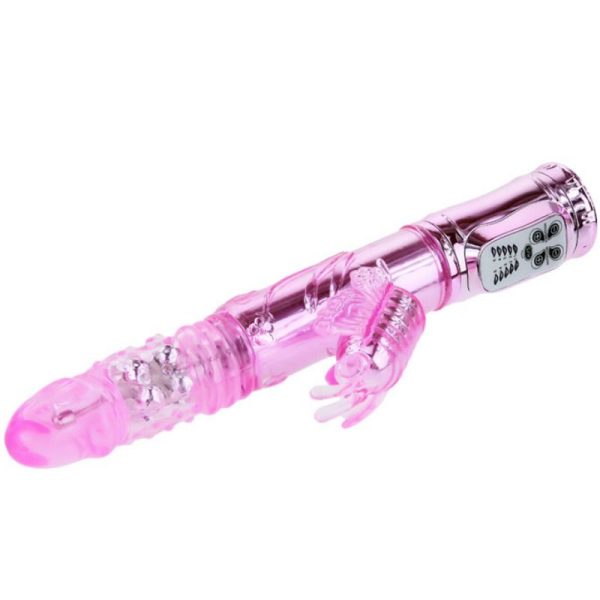 BAILE - VIBRATEUR RECHARGEABLE AVEC STIMULATEUR DE PAPILLON ROTATION ET THROBBING - – Image 2