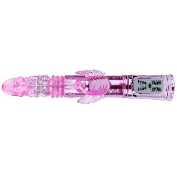 BAILE - VIBRATEUR RECHARGEABLE AVEC STIMULATEUR DE PAPILLON ROTATION ET THROBBING - – Image 4
