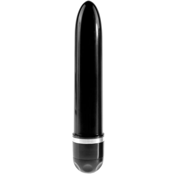 KING COCK - VIBRATEUR RIGIDE RÉALISTE 17.8 CM NATUREL - – Image 2