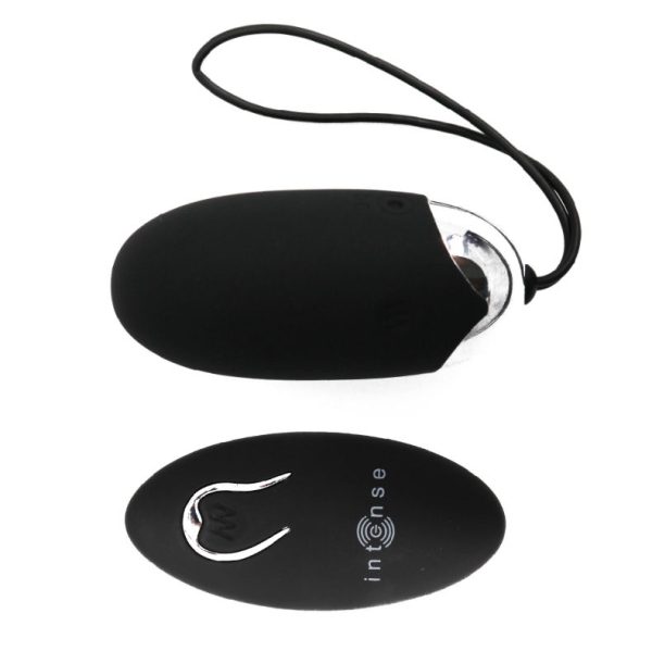 INTENSE - OEUF VIBRANT FLIPPY II AVEC TÉLÉCOMMANDE NOIR - – Image 4