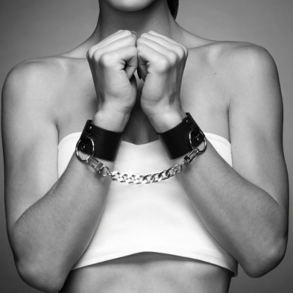 BIJOUX INDISCRETS MAZE - MANCHETTES LARGES NOIR - – Image 2
