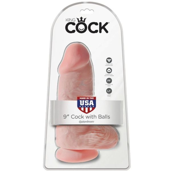 KING COCK - PÉNIS RÉALISTE CHUBBY 23 CM - – Image 2