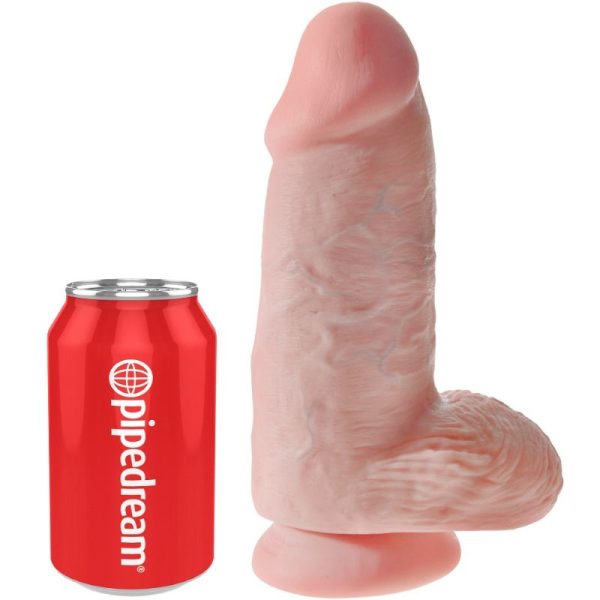 KING COCK - PÉNIS RÉALISTE CHUBBY 23 CM - – Image 3