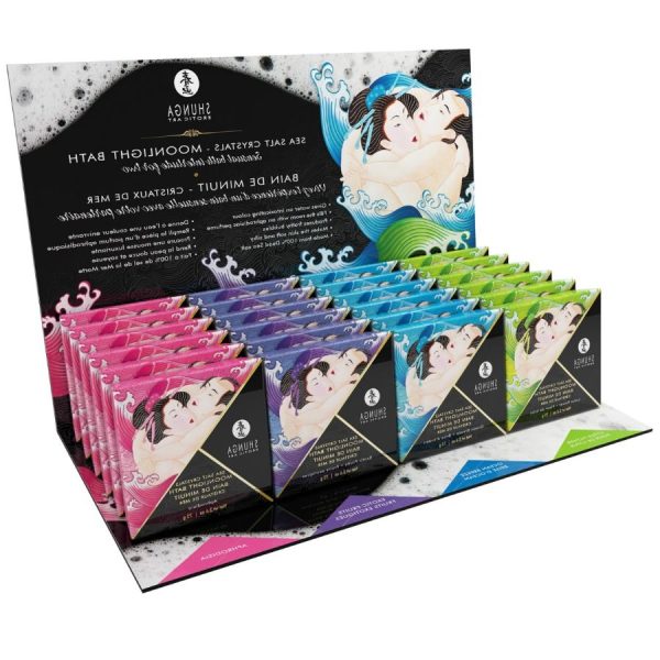 SHUNGA - PRÉSENTOIR BAIN DAMOUR + 24 UNITÉS -