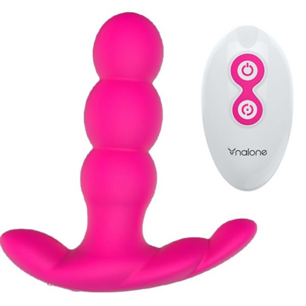 NALONE - VIBRATEUR ANAL PEARL TÉLÉCOMMANDE NOIR -